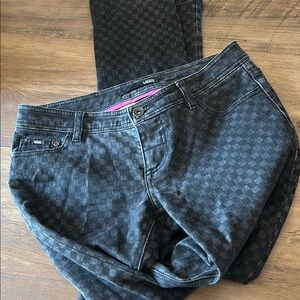Vans Checkered Black womens Jeans